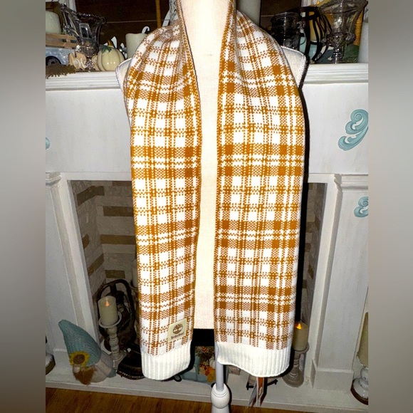 Timberland plaid scarf. Super warm and cozy NWT Women/Men🔥 - Picture 2 of 7